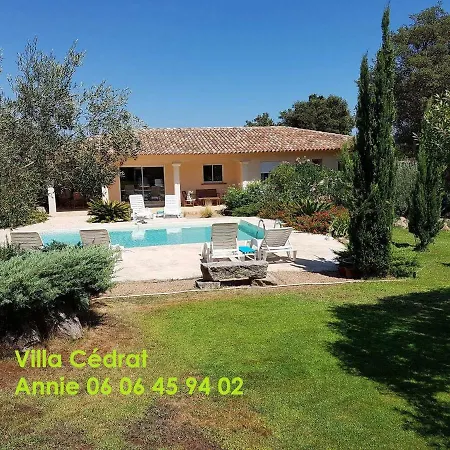Сasa de vacaciones Cedrat Porto Vecchio